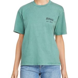 Anine Bing LA 2012 Logo Green Tee Shirt